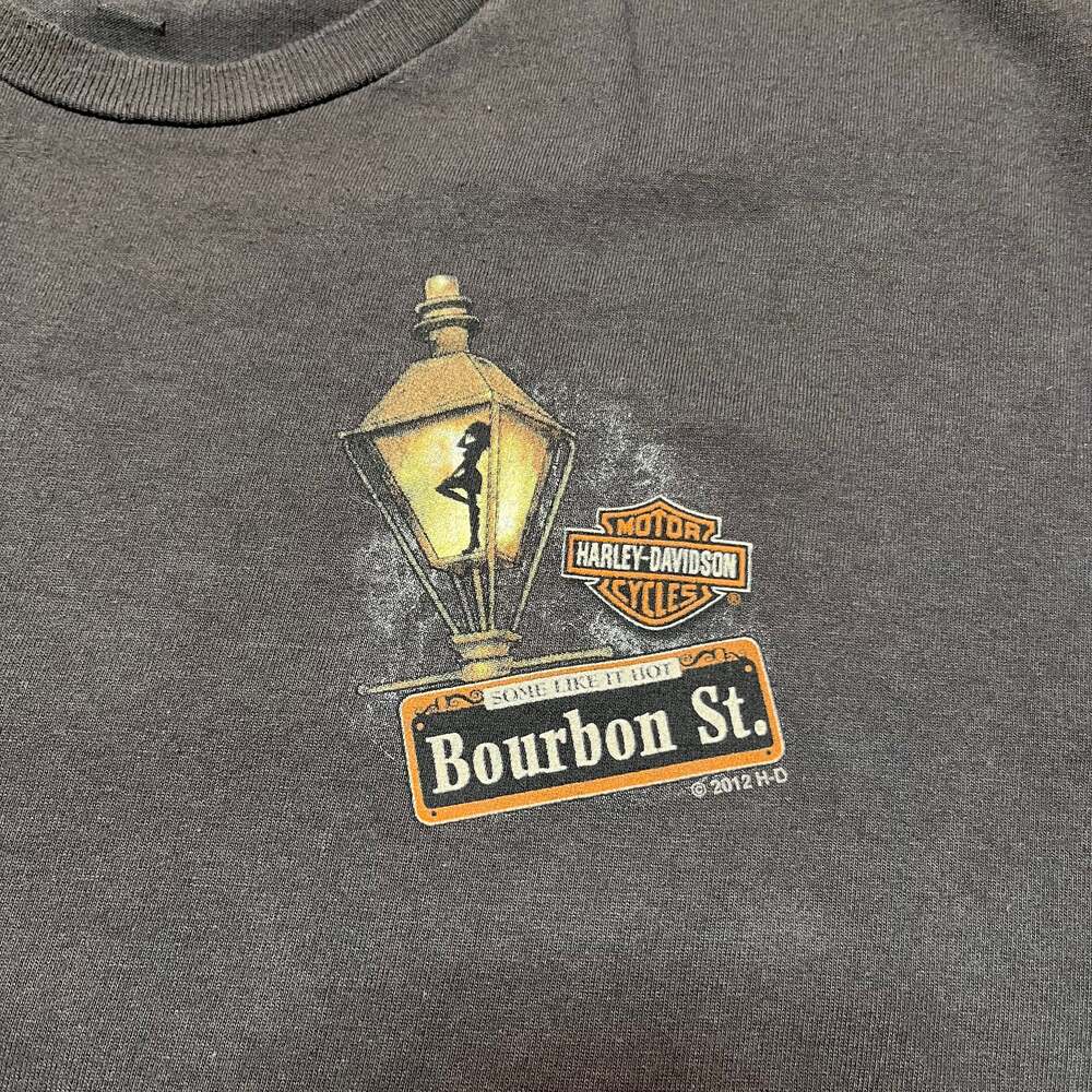 Harley Davidson New Orleans Bourbon Street T-Shirt Size XL